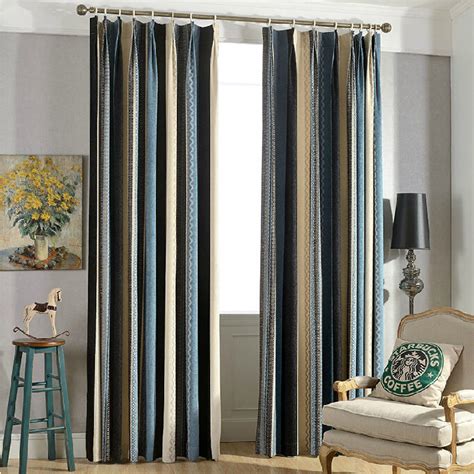 striped curtains sanideascom