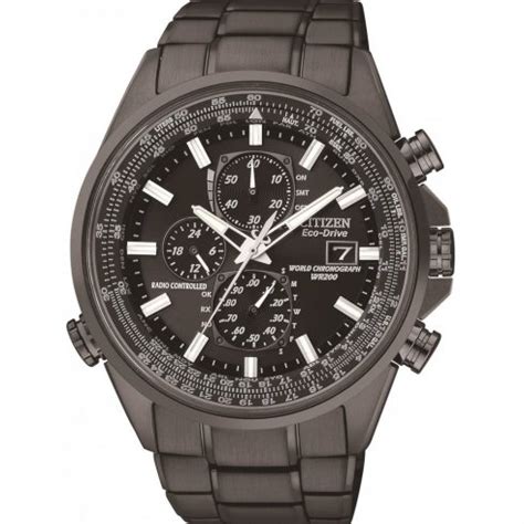 citizen mens world chronograph   chronograph radio