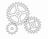 Gears Cogs Inkscape Tandwiel Engrenage Nicubunu Ingenio Tekening Engrenages Nicu Tandwielen Engranajes Mechanic Horloge Nannes Ketting Vbs Revolution Menawan Ak1 sketch template