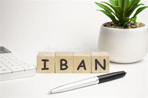 dollars banknote  calculator  word iban stock photo image  iban currency