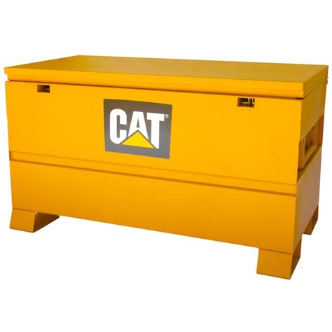 Cat 24 In W X 48 In L X 27 75 In H Steel Jobsite Box In The Jobsite