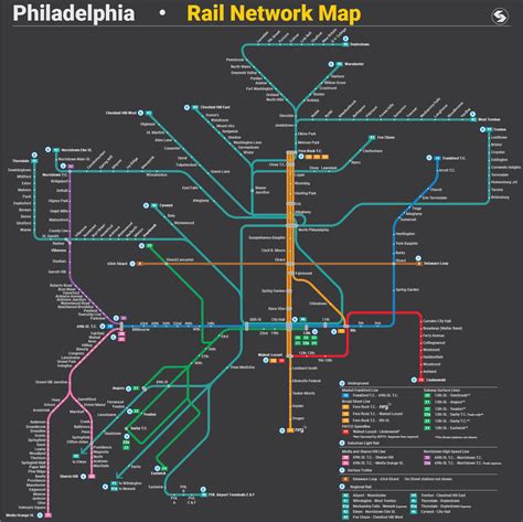 transit map tuesday septa