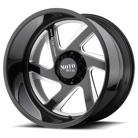 moto metal mo xx  black milled wheels rims set
