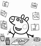 Peppa Pig Nick Pages Jr Airplane Coloring Draws Book Colouring Pages2color Printable Cookie Copyright Simple Very Template sketch template