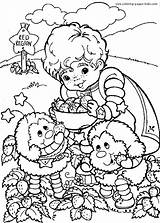 Coloring Rainbow Pages Brite Bright Color Kids Printable Cartoon Sheets Character Sheet Characters Print Book Found Colouring Choose Board Coloringpages101 sketch template