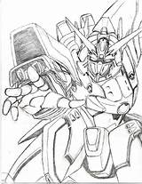 Gundam Sketchy sketch template