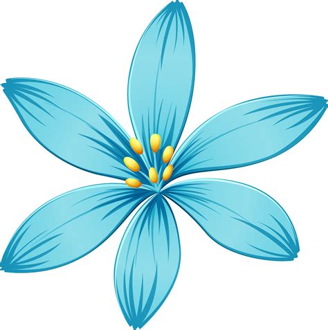 blue flower png image clipart full size clipart  pinclipart