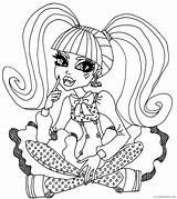 Coloring4free Monster Coloring Pages High Draculaura Related Posts sketch template
