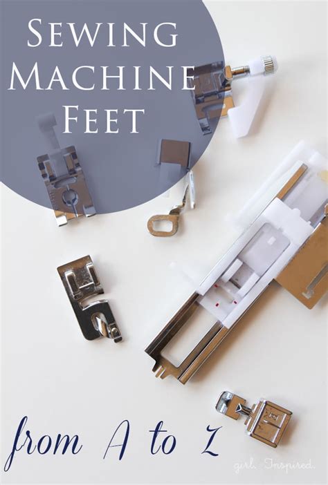 learn  sewing machine feet  video  girl inspired