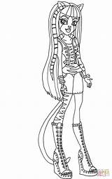 Coloring Purrsephone Pages Cartoon Monster High Do Supercoloring Printable Meowlody Shake Zombie Dolls Categories sketch template