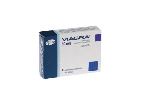 Viagra 50 Mg Comprimidos Recubiertos Con Pelicula 2 Comprimidos