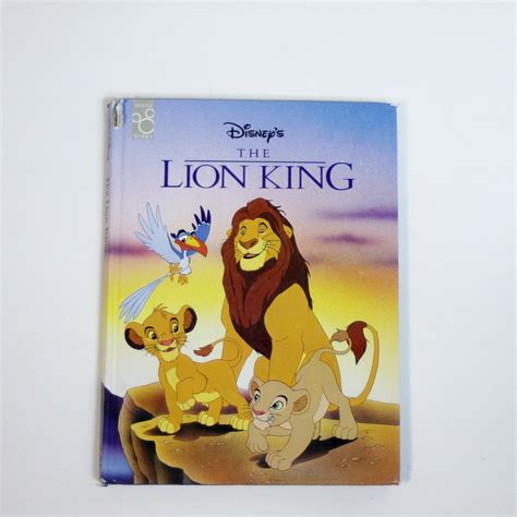 disneys  lion king disney book childrens book etsy