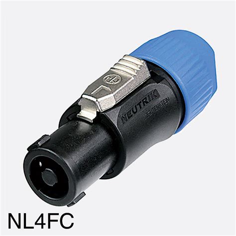 neutrik nlfc speakon cable connector