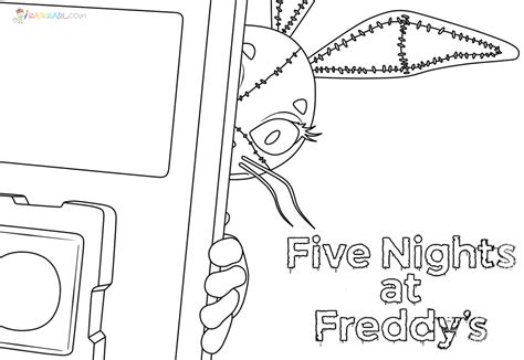 nights  freddys coloring pages  kids