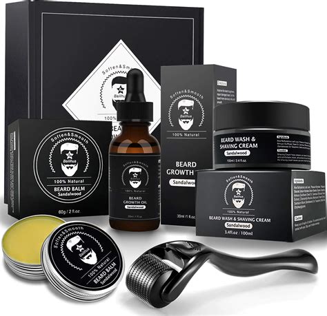beard growth kit beard grooming tools for beard rapid growth and