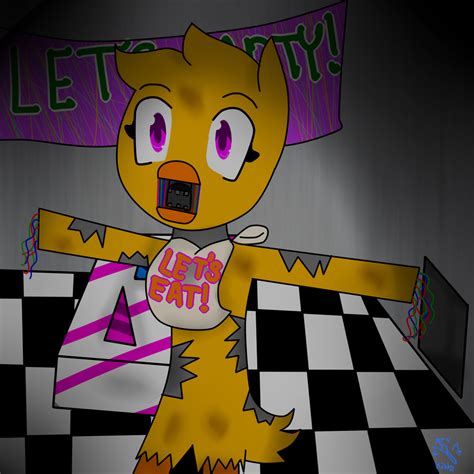 Old Chica Fnaf 2 By Artkitty5 On Deviantart