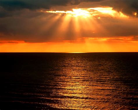 horizon zonsondergang zee achtergrond afbeelding gratis top afbeeldingen