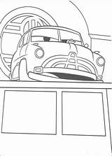 Coloring Doc Hudson Pages Cars Categories Disney sketch template