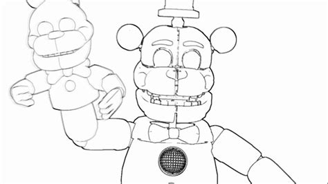 funtime freddy coloring page wickedbabesblogcom coloring pages