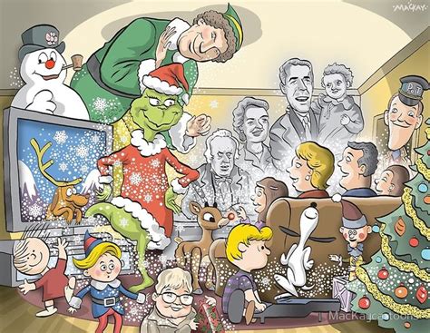 Christmas Classic Characters By Mackaycartoons Christmas In 2019