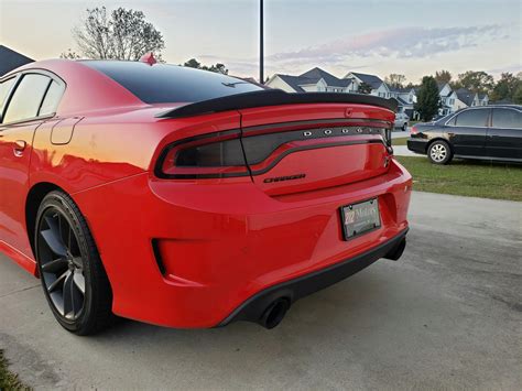 charger tail light tint kit type  side overlays