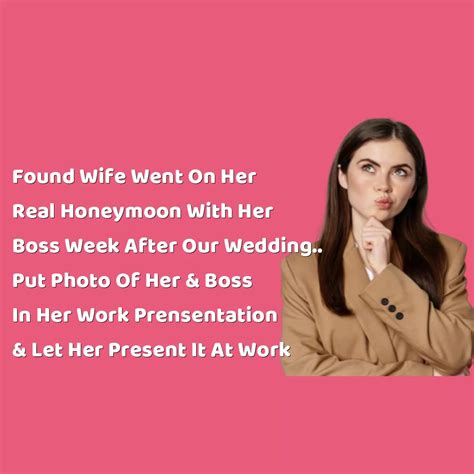 reddit stories found new wife went on honeymoon with her boss made