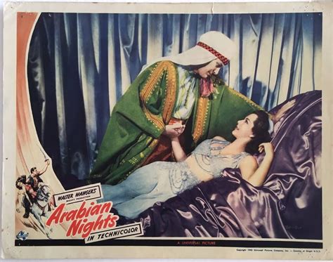 Arabian Nights Original Vintage 1942 Us Lobby Card Available From Our