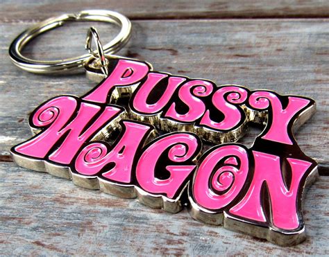 pussy wagon keychain from the movie kill bill by quentin