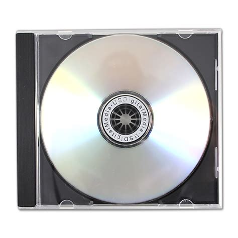 standard cd jewel case black tray cdromgo