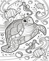 Quiver Mandalas Mindfulness Malvorlagen Sealife Quivervision Divyajanani Animales Scentos Animaux Tortue Turtle Colorir Desenhos Umwandeln Adultes Adulte Poisson Mignon Defi sketch template