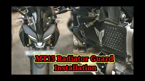 mt radiator guard installation mt radiator grill mt radiator cover mt youtube