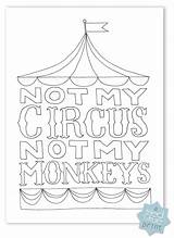Circus Coloring Pages Getcolorings sketch template