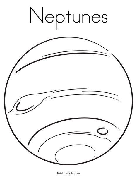 neptunes coloring page twisty noodle planet coloring pages coloring