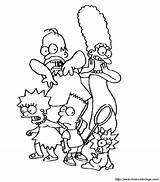 Simpsons Coloring Simpson Pages Marge Family Kids Printable Lisa Bart Homer Color Maggie Clipart Ecoloringpage Getcolorings Browser Ok Internet Change sketch template