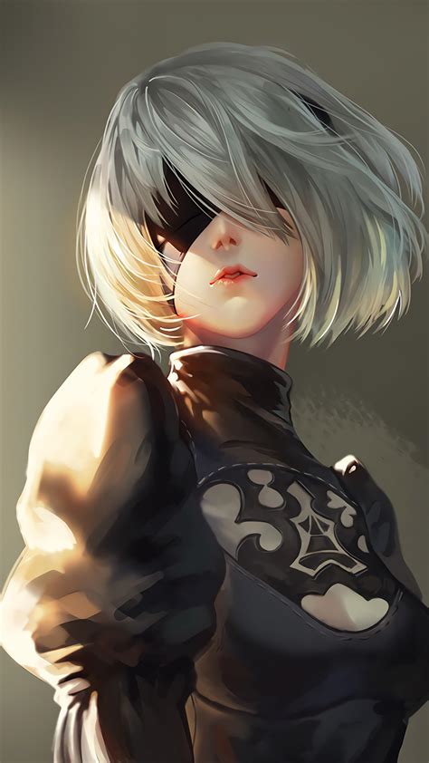 2b [nier Automata] 1800x3200 Animewallpaper