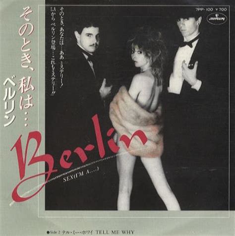 berlin sex i m a japanese 7 vinyl single 7 inch