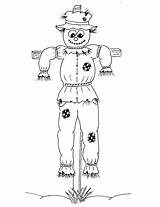 Scarecrow Espantalho Colorir Vogelscheuche Supercoloring Malvorlage sketch template