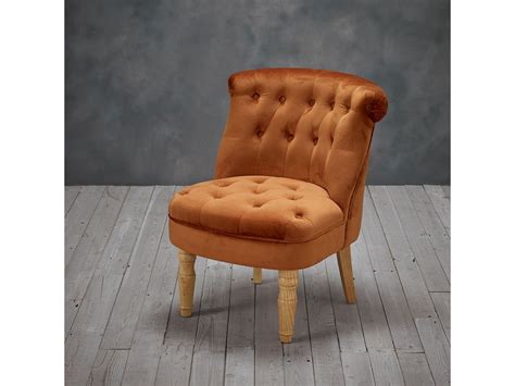 Charlotte Sophisticated Orange Chair