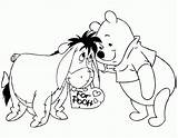 Pooh Winnie Eeyore Kolorowanki Walentynki Minnie Bestcoloringpagesforkids Dla Sheets sketch template