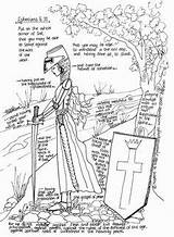 Armour Coloring4free 2799 2010 Ephesians Spiritual Dolls Jonathan Bearer Practicalpages Medievalists Destiny sketch template