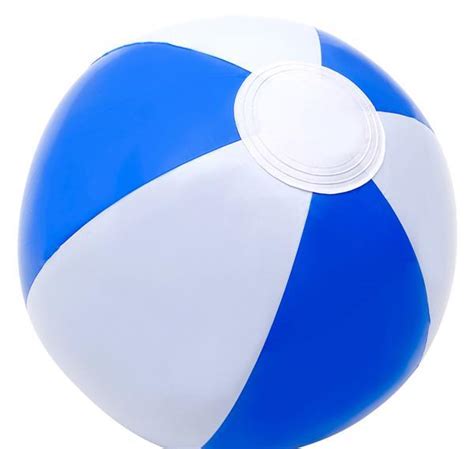 bluewhite beach ball