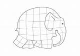 Elmer Colouring Sheet Tes Resources sketch template