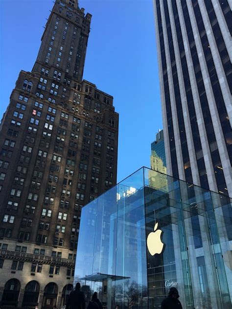 stock photo  apple  york  york city