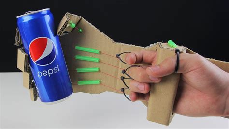 simple robotic arm  cardboard youtube
