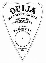 Ouija Planchette Weegee Etched Cakepins Plex Engraved Wiccan sketch template