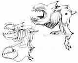 Oddworld Munch Oddysee Slog Abe Omo Concept2 sketch template