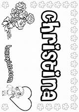 Arianna Coloring Pages Name Sheets Hellokids Color Names Christina Arriana Print Ashlyn Emma Online Template sketch template