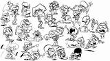 Loud Wikia Storyboards Rosato Tlh Nickelodeon sketch template