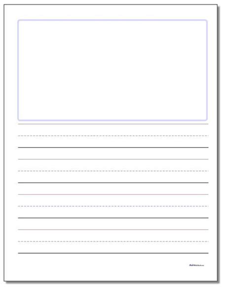 httpswwwdadsworksheetscom handwriting paper blank top