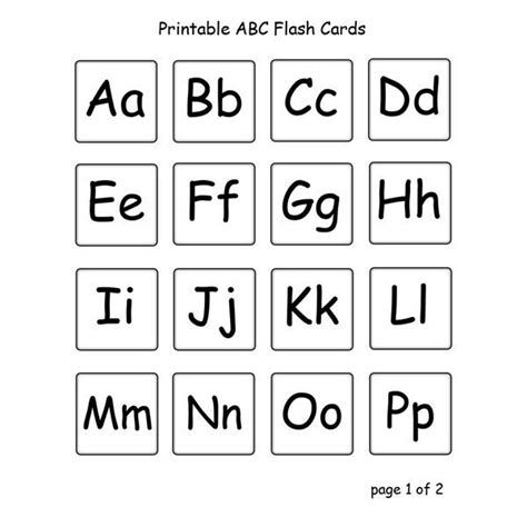 upper   case alphabet letters printable preschool